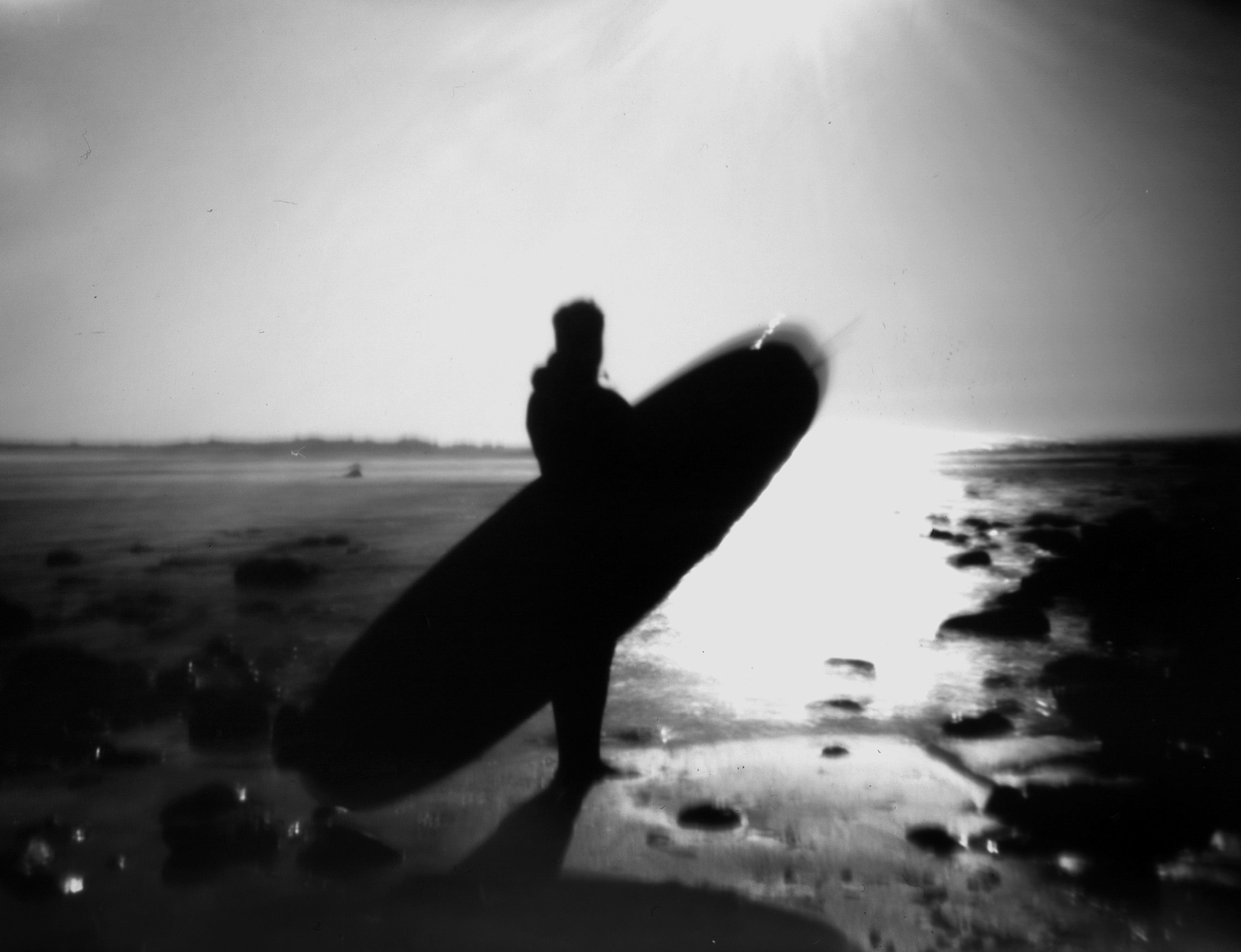 Imagen el surfer y el sol